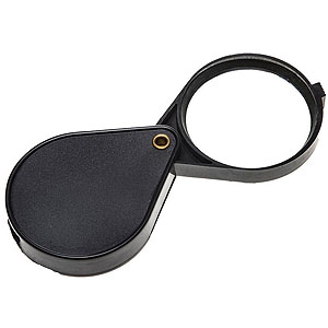 Лупа карманная складная