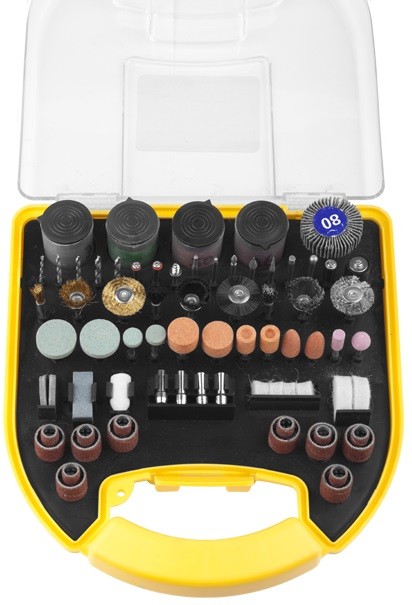 Набор мини-насадок STAYER "MASTER" для гравировальных машин, 186 предметов, пластиковый кейс 29900-H186