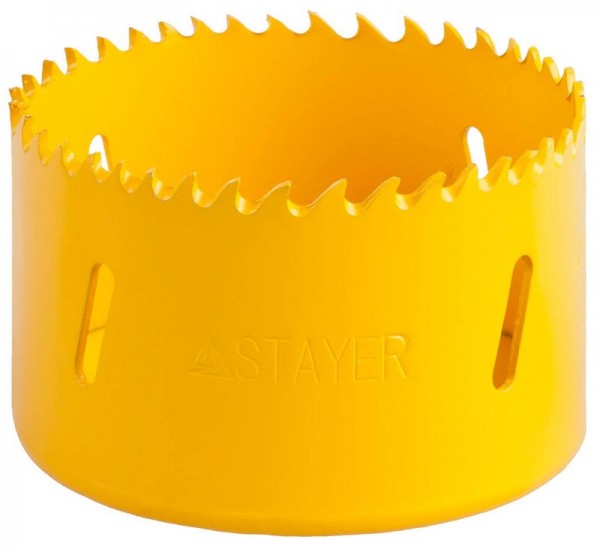 Коронка STAYER "PROFESSIONAL" Би-металлическая, универсальная, d=70мм 29547-070