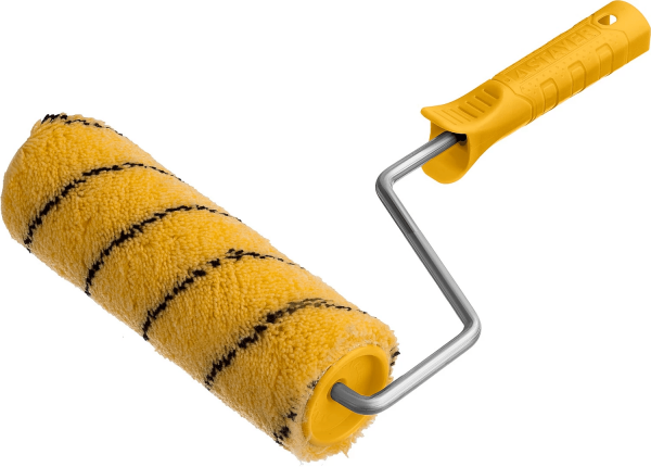 Валик малярный DUALON 48, 180 мм, d=48 мм, ворс 12 мм, ручка d=8 мм, STAYER, 03182-18_z02