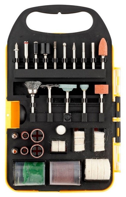 Набор мини-насадок STAYER "MASTER" для гравировальных машин, 71 предмет, пластиковый кейс 29902-H71