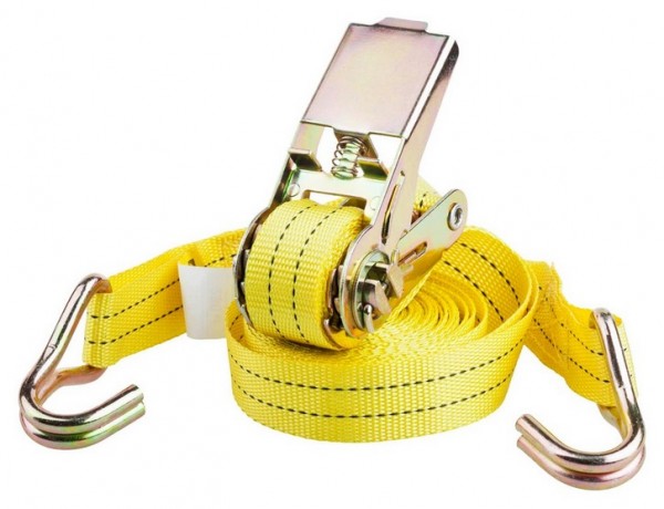 Ремень STAYER "PROFESSIONAL" для крепления груза, ширина ленты 25мм, нагрузка до 500кг, длина 6м 40560-6