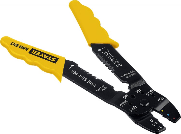 зачистка изоляции. Gross / щипцы для зачистки электропроводов gross, 0,058 мм2 gross 17718. 75 - 6 мм2. зачистка изоляции. для зачистки проводов инструмент стриппер.