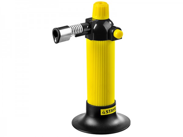 Газовая горелка STAYER "MASTER", с пьезоподжигом, регулировка пламени, 1000С 55570