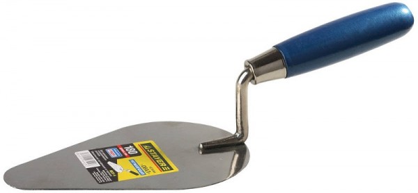 Кельма STAYER "PROFI", "овал", нержавеющее полотно, деревянная рукоятка 0831-4