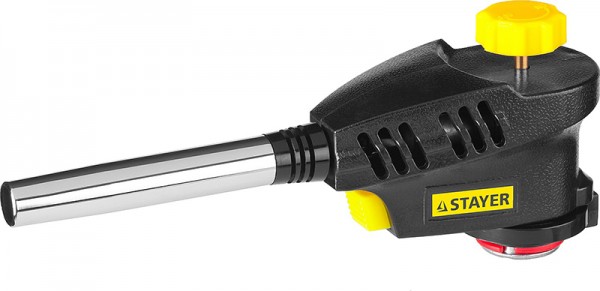 Газовая горелка с пьезоподжигом, на баллон STAYER ProTerm PG300 55582