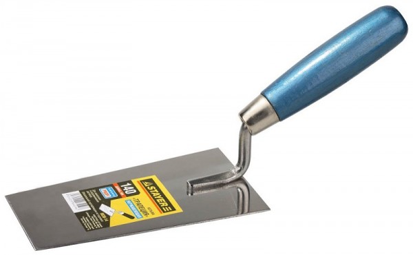 Кельма STAYER "PROFI", "трапеция", нержавеющее полотно, деревянная рукоятка, 140мм 0830-14