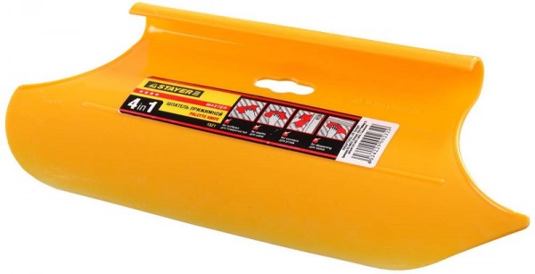 Шпатель STAYER прижимной универсальный для обоев, пластмассовый, 4-в-1, 280мм 1021