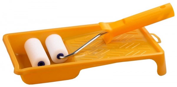 Набор STAYER Валик "ПОРОЛОН" МИНИ с ванночкой, 50мм 0544-05