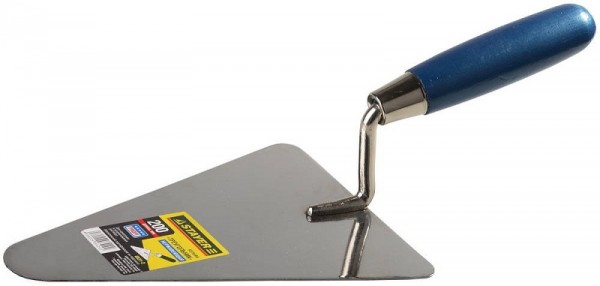 Кельма STAYER "PROFI", "треугольник", нержавеющее полотно, деревянная рукоятка, 200мм 0831-2