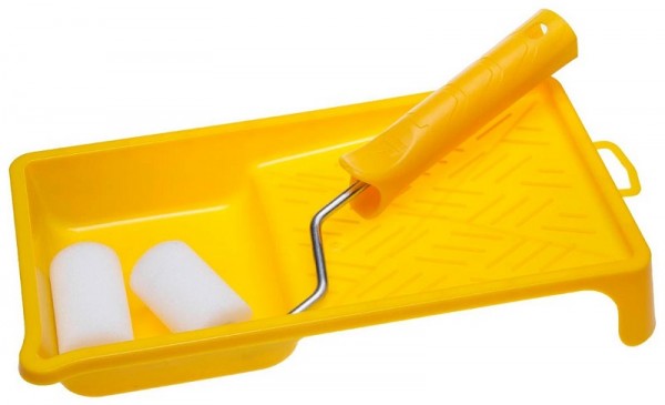 Набор STAYER Валик "ПОРОЛОН" МИНИ с ванночкой, 50мм, 70мм 0544-05-07