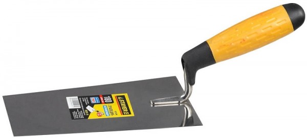 Кельма STAYER "PROFI", трапеция, нержавеющее полотно, 2-х компонентная рукоятка, 180мм 08291-18