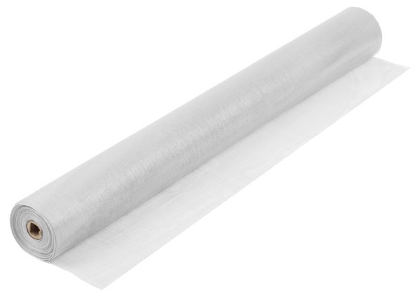 Сетка STAYER "STANDARD" противомоскитная в рулоне, стекловолокно+ПВХ, белая, 0,9 х 30м 12525-09-30