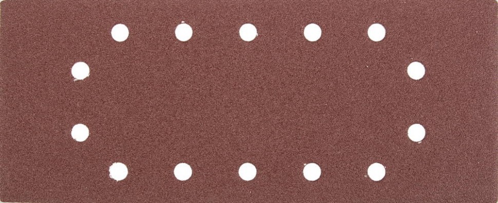 Лист шлифовальный универсальный STAYER "MASTER" на зажимах, 14 отверстий по периметру, для ПШМ, Р100, 115х280мм, 5шт, 35469-100