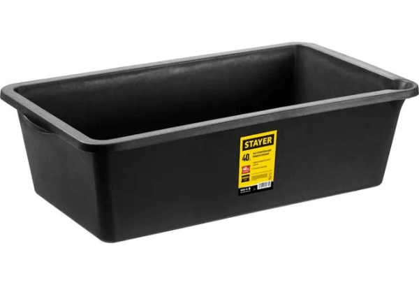 STAYER 40 л таз строительный прямоугольный, 06099-40_z01