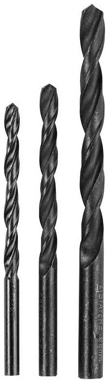 Набор STAYER "MASTER" Свёрла по металлу, быстрорежущая сталь, на карточке, 3шт 2961-H3_z01