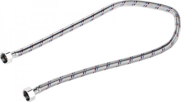 Подводка гибкая STAYER для воды, оплетка из нержавеющей стали, г/ш 1/2" - 0,8м, 51015-G/S-080