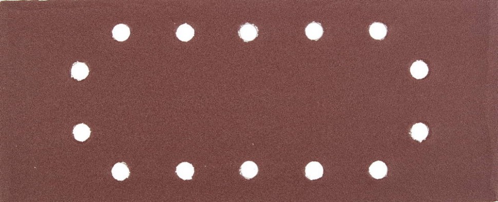 Лист шлифовальный универсальный STAYER "MASTER" на зажимах, 14 отверстий по периметру, для ПШМ, Р180, 115х280мм, 5шт, 35469-180