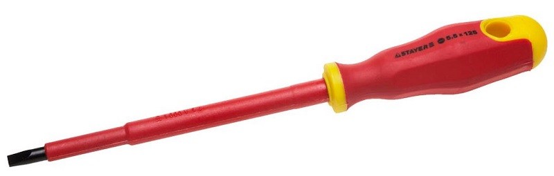 Отвертка STAYER "PROFI" "ELECTRO" диэлектрическая 25141-06-15_z01