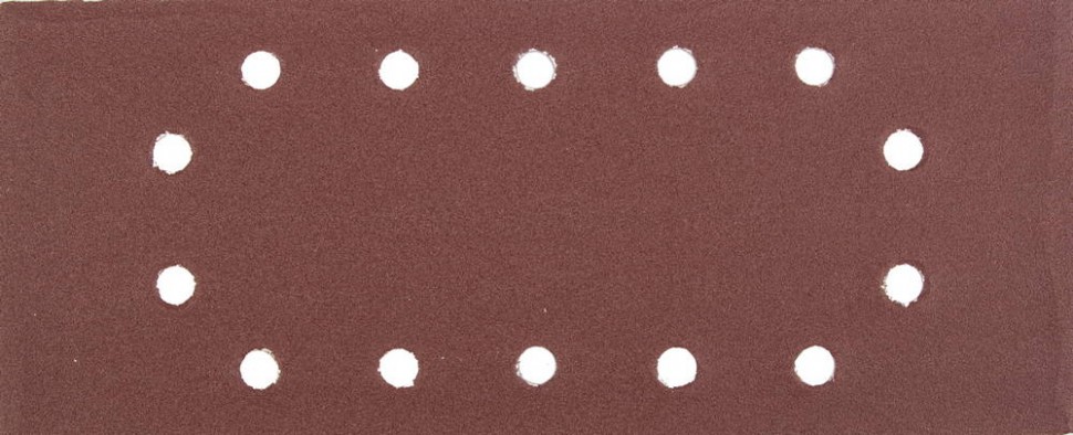 Лист шлифовальный универсальный STAYER "MASTER" на зажимах, 14 отверстий по периметру, для ПШМ, Р320, 115х280мм, 5шт, 35469-320