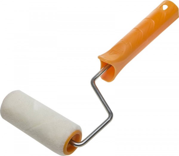 Валик STAYER "MASTER" VELOUR малярный в сборе, ворс 4мм, бюгель 6мм, 30х100мм 0331-10_z01