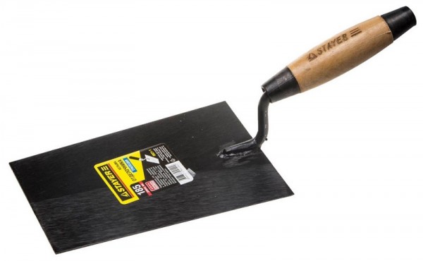 Кельма отделочника STAYER с деревянной усиленной ручкой КО 0821-1