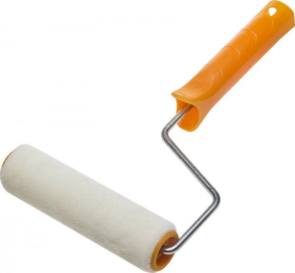 Валик STAYER "MASTER" VELOUR малярный в сборе, ворс 4мм, бюгель 6мм, 30х150мм 0331-15_z01