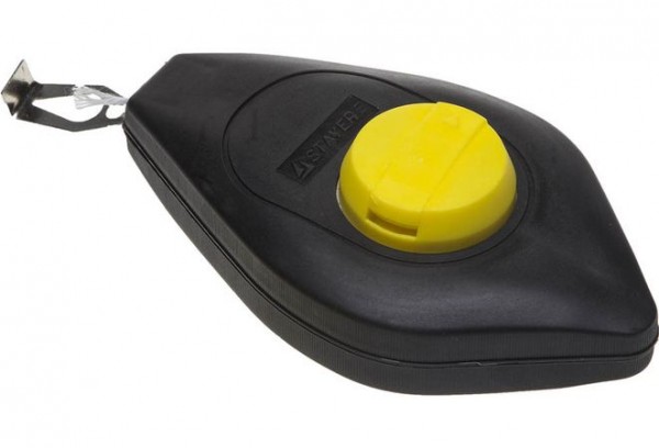 Шнур-отвес STAYER разметочный, корпус пластмассовый, 30м, 0638