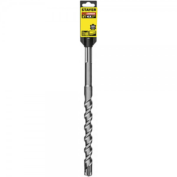 Бур STAYER "PROFESSIONAL", SDS-max, 12 x 250/380 мм, 29370-250-12