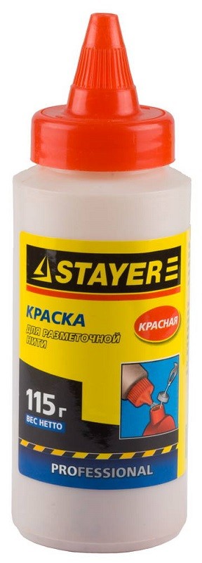 Краска STAYER для разметочной нити, красная, 115г 2-06401-2_z01
