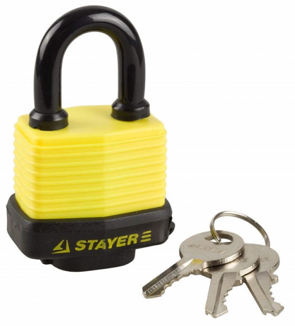 Замок STAYER "MASTER" навесной всепогодный 37140-40