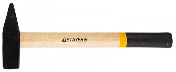Молоток слесарный STAYER "MASTER" кованый с деревянной рукояткой, 0.8кг 2002-08
