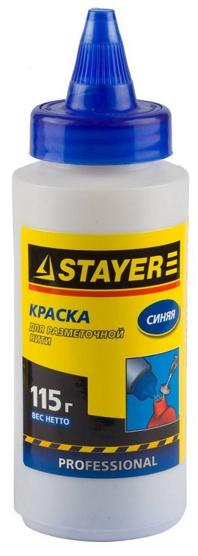 Краска STAYER для разметочной нити, синяя, 115г 2-06401-1_z01