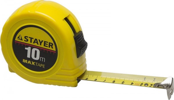 Рулетка STAYER "МASTER" "MaxTape" 34014-10-25