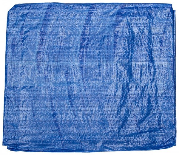 Тент-полотно STAYER "MASTER" универсальный, из тканого полимера плотностью 65 г/м3, с люверсами, водонепроницаемый, 2мх2м 12560-02-02