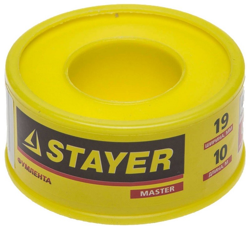 Фумлента STAYER "MASTER", плотность 0,40 г/см3, 0,075ммх19ммх10м 12360-19-040