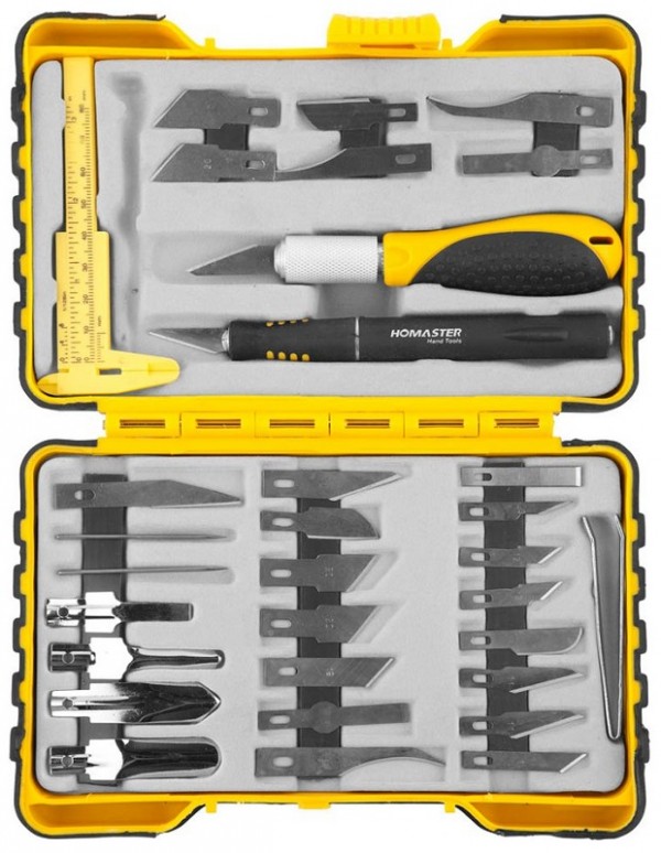 Набор STAYER "PROFI": Резцы по дереву, 33шт 1831-H33