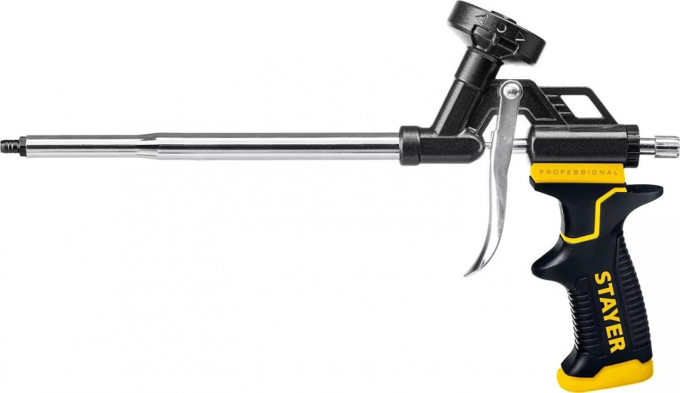 STAYER HERCULES профессиональный пистолет для монтажной пены, с тефлоновым покрытием корпуса и сопла, 06861_z03