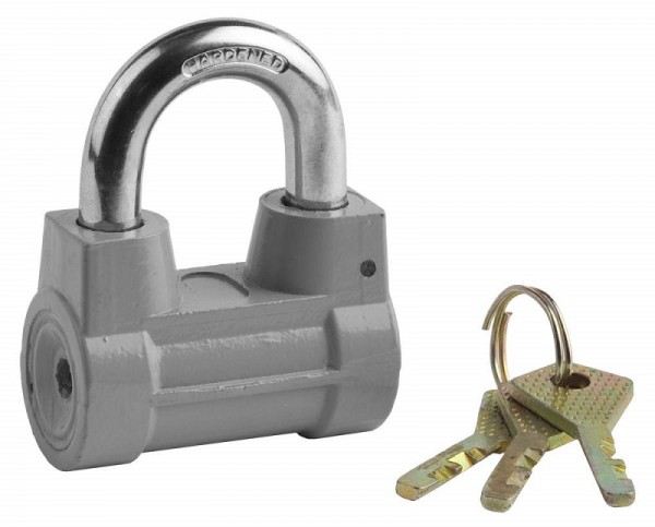 Замок навесной STAYER "MASTER" облегченный, дисковый механизм секрета, 60мм, 37149-60