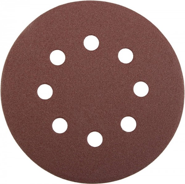 Круг STAYER "PROFI" из абразивной бумаги перфорированный, 125мм/ №120, 5шт, 3580-125-120