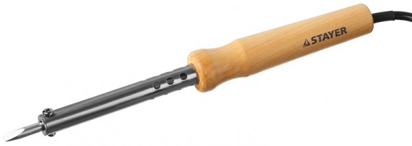 Паяльник с деревянной рукояткой MASTER STAYER 55310-80