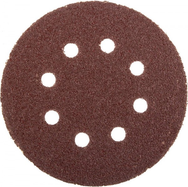 Круг STAYER "PROFI" из абразивной бумаги перфорированный, 125мм/ №40, 5шт, 3580-125-040