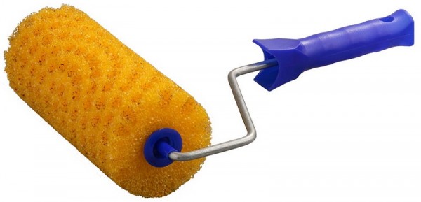 Валик STAYER "PROFI" СТРУКТУРНЫЙ ПОРОЛОН В ГОРОШЕК малярный в сборе, бюгель 6мм, 80x180мм 0367-18