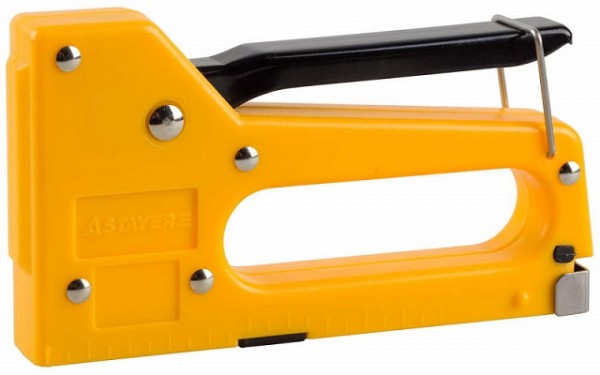 Степлер STAYER пластмассовый, тип 53, 4-8мм, 3140_z01