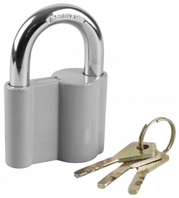 Замок навесной STAYER "MASTER" общего применения, дисковый механизм секрета, 55мм, 37148-60