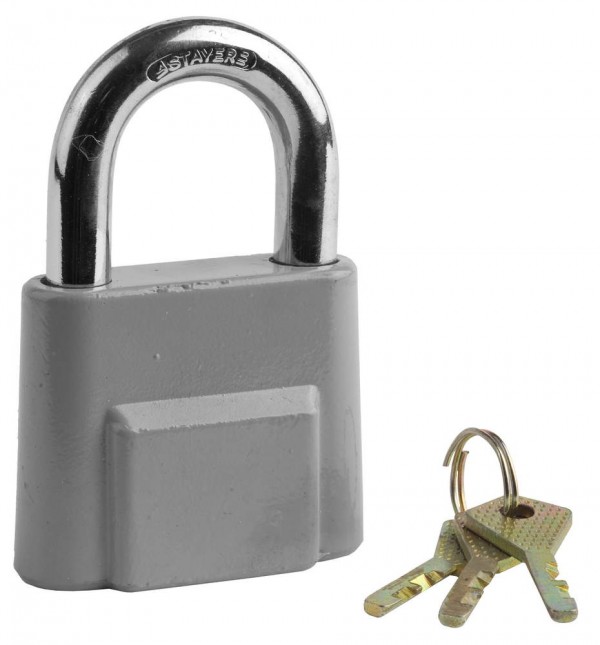 Замок навесной STAYER "MASTER" общего применения, дисковый механизм секрета, 65мм, 37147