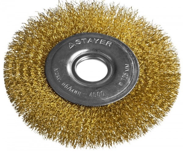 Щетка-крацовка для УШМ STAYER "PROFESSIONAL" 35122-125