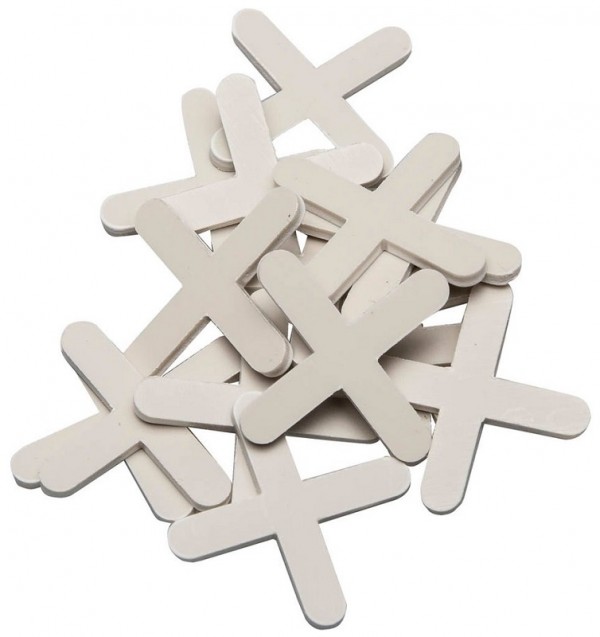 Крестики STAYER для кафеля, 4мм, 100шт 3380-4