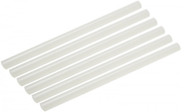 Стержни STAYER "MASTER" для клеевых (термоклеящих) пистолетов, прозрачные по стеклу и пластику, 11х200мм, 6шт 2-06821-T-S06