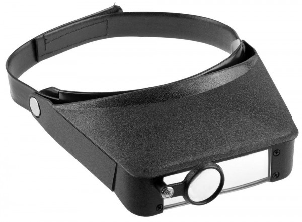 Лупа STAYER "STANDARD" с креплением на голову, изменяемое увеличение, 40520-1